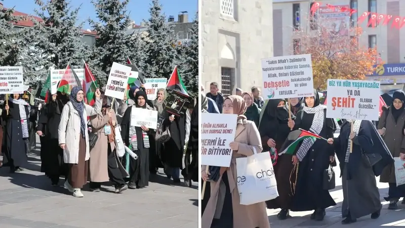 Yürüyüş, duanın ardından sona erdi.