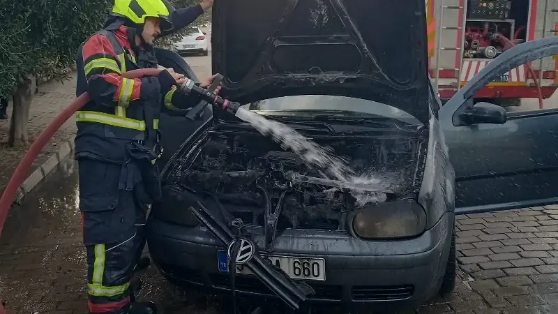 Yangının çıkış nedeninin belirlenmesi için inceleme başlatıldı.