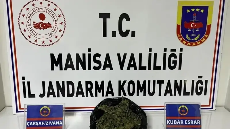 Manisa'nın Salihli ilçesinde uyuşturucu madde ticareti yapan şüpheli gözaltına alındı

