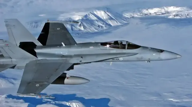 Финские истребители F/A-18 Hornet