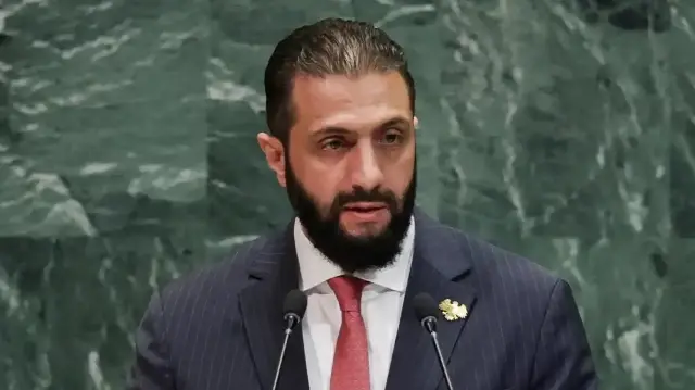 Le président syrien Ahmed al-Charaa.