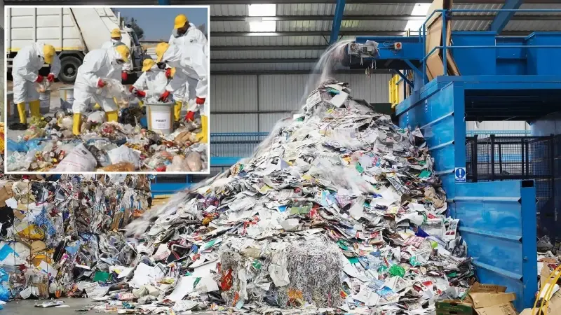 2024 yılında imalat sanayi işyerlerinde 24,4 milyon ton atık oluştu