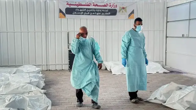 صحة غزة: استلام 15 جثمانا فلسطينيا من إسرائيل يرفع الإجمالي لـ315