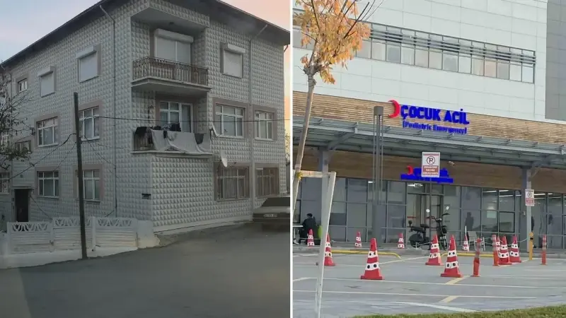 Yeni doğan bebeğini havalandırma boşluğuna attı