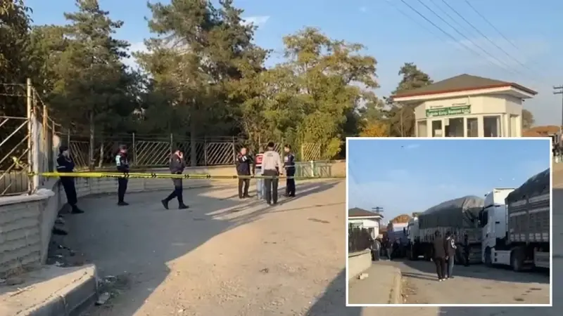 Elazığ’da fabrika önünde kavga