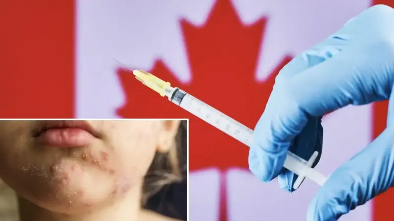 Kanada’da kızamık vakaları alarm veriyor.