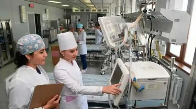 Медицинсие учреждения Узбекистана 