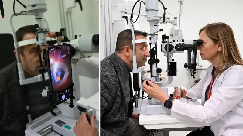 Kornea nakliyle görme yetisini yeniden kazandı