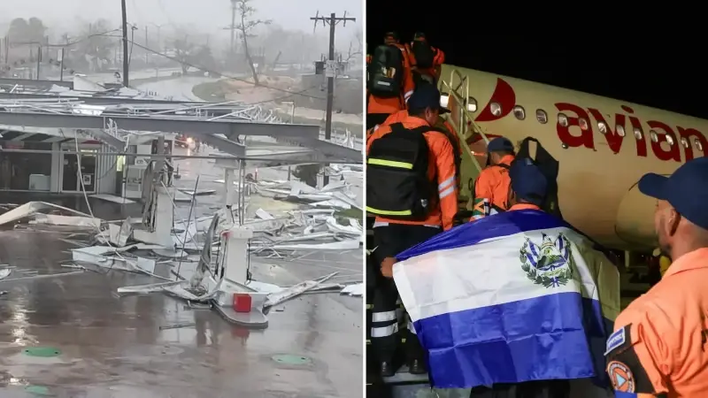 Geçtiğimiz günlerde El Salvador, Melissa Kasırgası'nın ardından Jamaika'ya insani yardım gönderdi