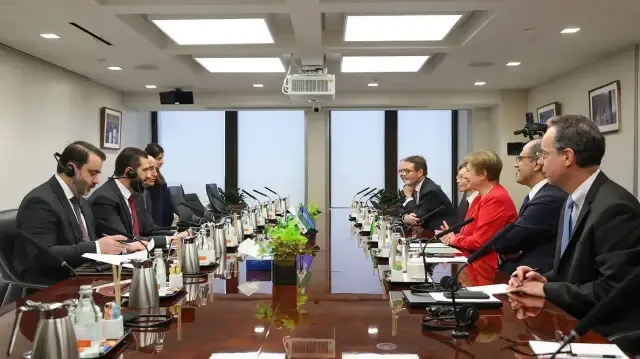 واشنطن.. الرئيس السوري يلتقي المديرة العامة لصندوق النقد الدولي