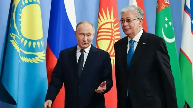  Владимир Путин и Касым-Жомарт Токаев