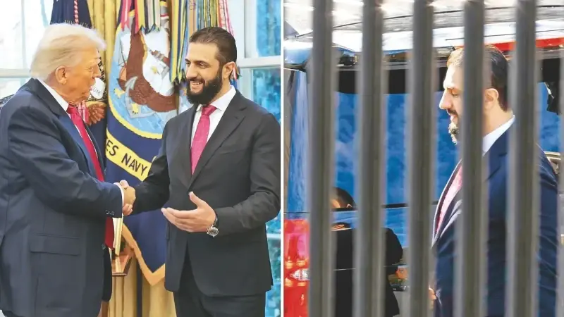 Donald Trump, Ahmed Şara.