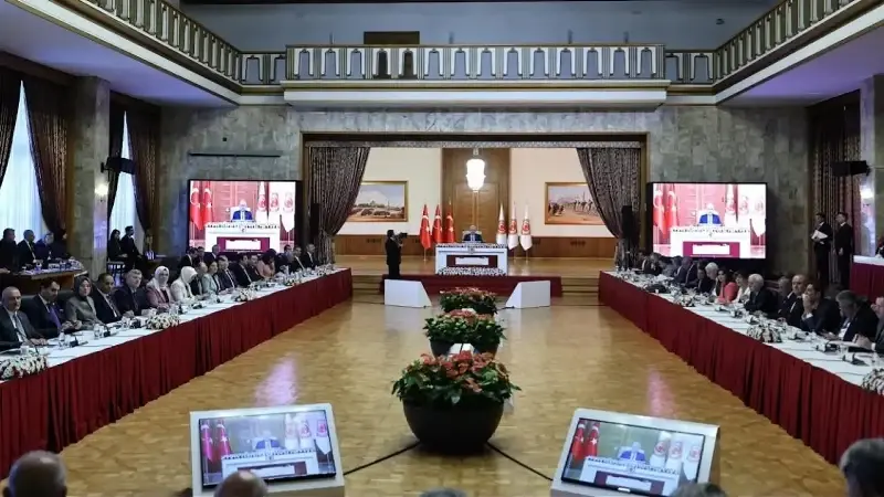 Milli Dayanışma Kardeşlik ve Demokrasi Komisyonu görüşmelerinden (Foto: Arşiv)