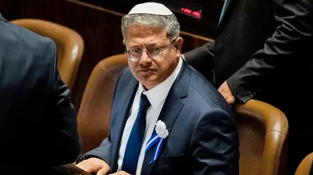 Министр национальной безопасности Израиля Итамар Бен-Гвир.