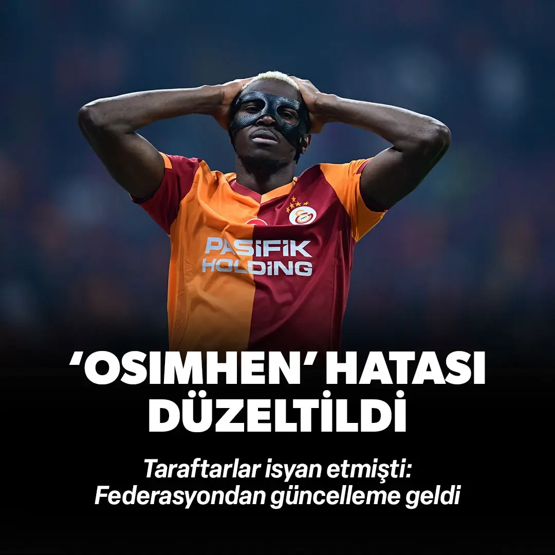 Nijerya Futbol Federasyonu'ndan açıklama geldi! Osimhen belirsizliği bitti