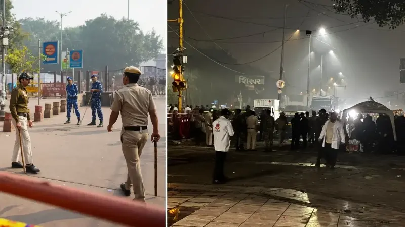 Hindistan'ın başkenti Yeni Delhi'de bir araçta meydana gelen patlamada 8 kişi hayatını kaybetti.