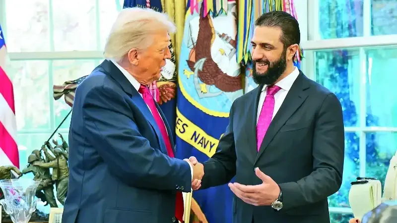 Donald Trump, Ahmed Şara.