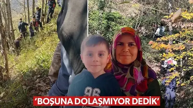 Kuzgun' detayı dikkat çekti: Kastamonu'da 9 gündür kayıp olarak aranan anne ve oğlunun cansız bedeni böyle bulundu 
