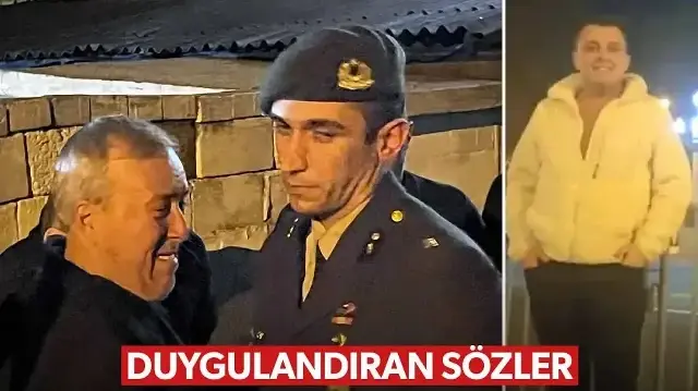 Acı haberi alan şehit babası askerlere sarıldı: Siz de benim oğlumsunuz 
