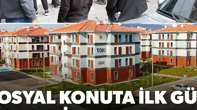 Sosyal konuta ilk gün 936 bin başvuru