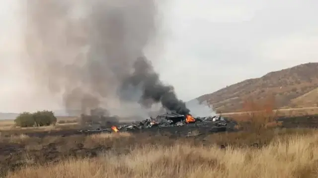 В Грузии обнаружены новые обломки турецкого транспортного самолёта C-130.