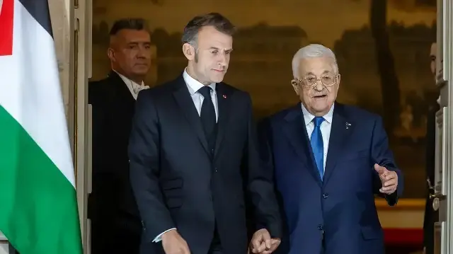 Макрон пригрозил ответными мерами ЕС в случае аннексии палестинских территорий.