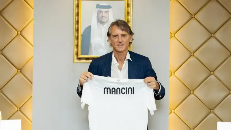 Roberto Mancini imzayı attı