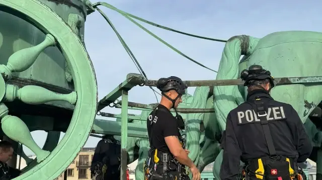 Пропалестинская акция у Бранденбургских ворот