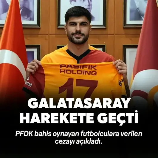 PFDK bahis oynayan futbolculara verilen cezayı açıkladı: Galatasaray harekete geçti