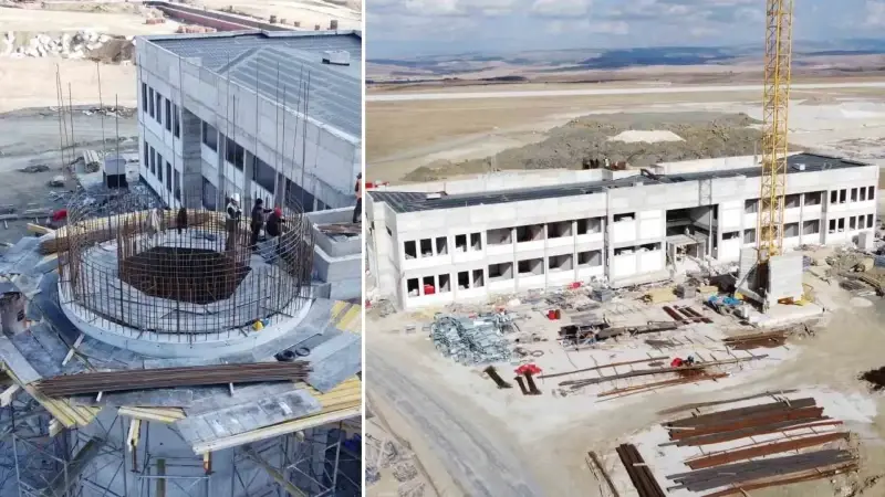 Yozgat Havalimanı için geri sayım başladı: Projenin fiziki gerçekleşme oranı yüzde 50 civarında