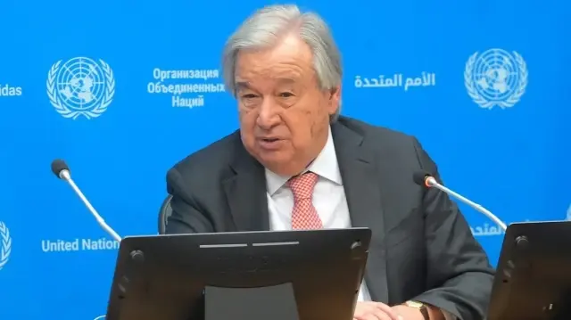 غوتيريش يدعو للانتقال إلى المرحلة الثانية من اتفاق غزة