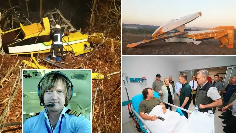 Muğla kazasından kurtulan pilot Hasan Bahar, Hırvatistan’daki kazada şehit oldu.
