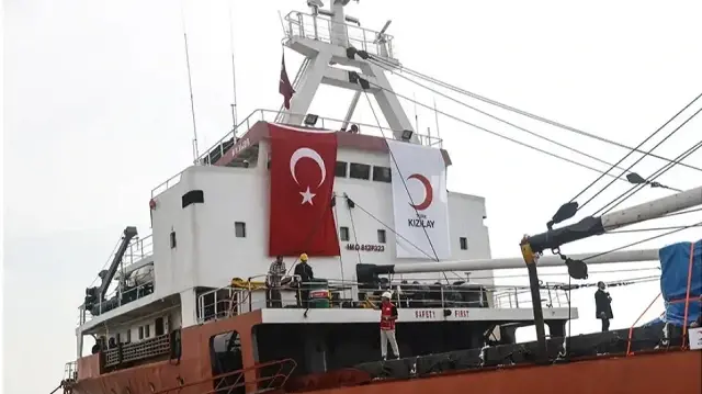 18-е «Судно добра» с гуманитарной помощью отправилось в Газу  