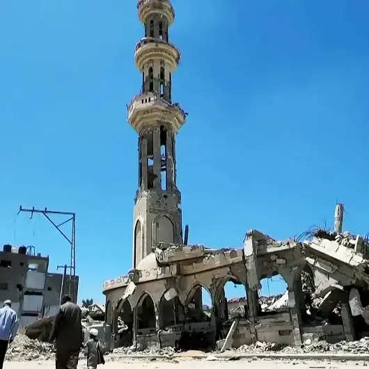 فلسطين: إحراق مستوطنين مسجد بالضفة انتهاك لحرمة دور العبادة