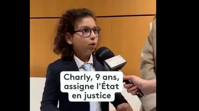 Charly, âgé de 9 ans, assigne l’État français en justice.