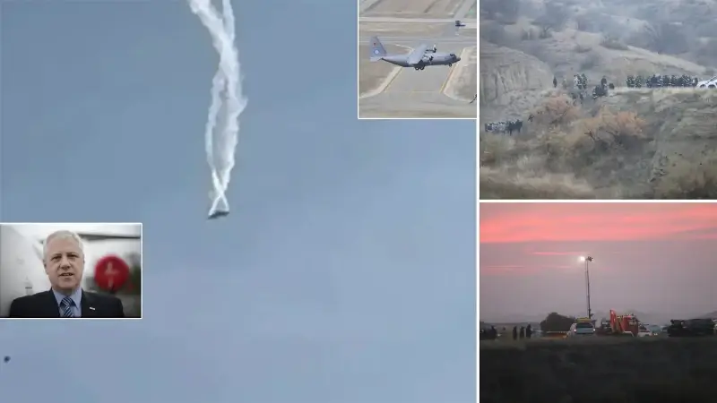 Eski RAF pilotu Bateman, Azerbaycan'dan Türkiye'ye dönerken düşen C130 uçağımıza ilişkin görüşlerini paylaştı.