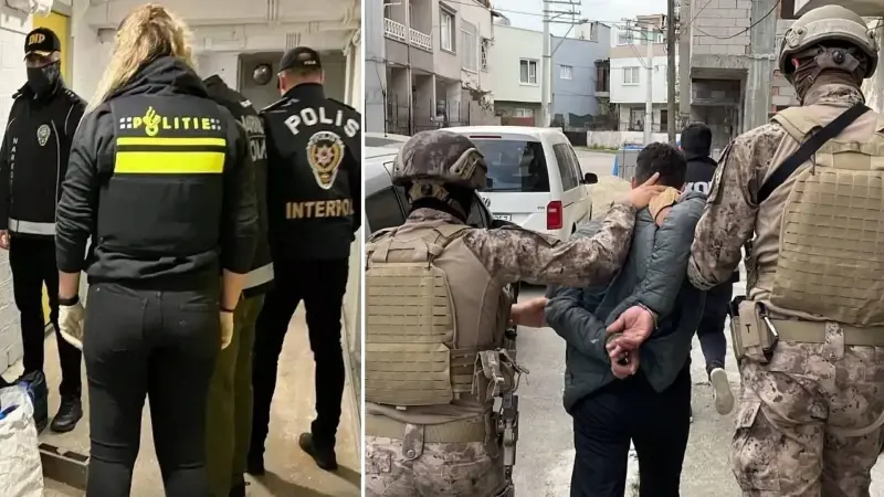 Ulusal ve uluslararası boyutta uyuşturucu ticareti yapan organize suç örgütlerine operasyon 