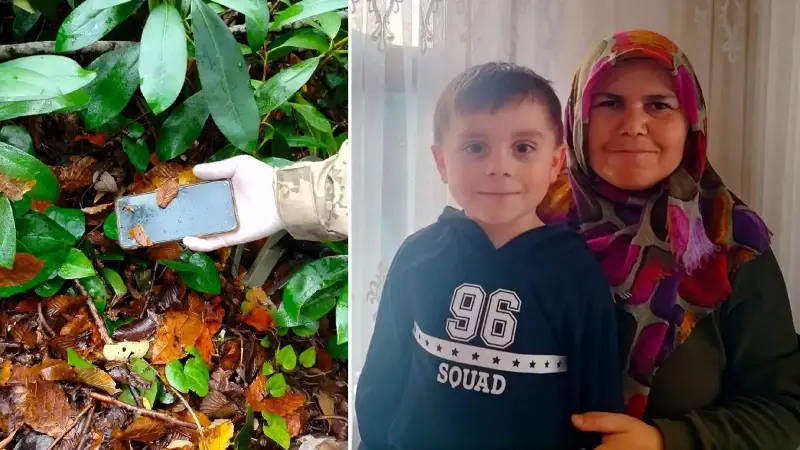 Huriye Helvacı'nın kayıp cep telefonuna, jandarma ekiplerinin çalışması sonucu Köseali köyündeki ormanlık alanda ulaşıldı.