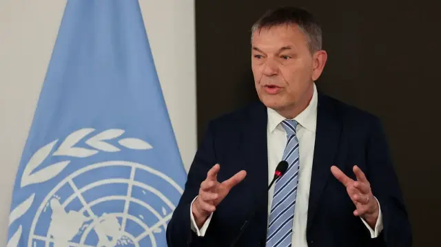 Генеральный комиссар БАПОР Филипп Лаззарини | Фото: Reuters