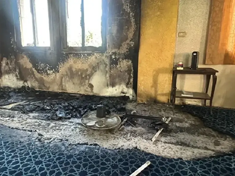 Israeli settlers torch mosque in West Bank, sparking condemnation