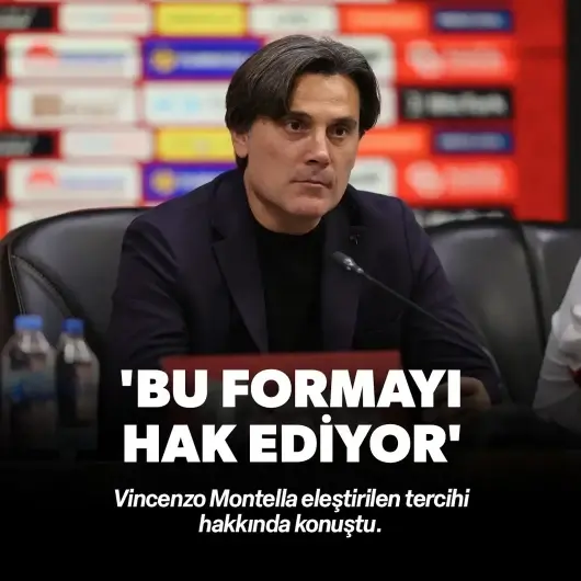 Montella'dan rotasyon sinyali: Sürprizler olabilir