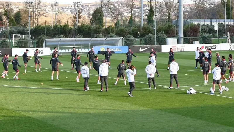 A Milli Takım, Bulgaristan maçı hazırlıklarını tamamladı.