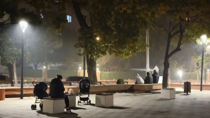 Edirne'de sis etkili oldu, hava kirliliği arttı