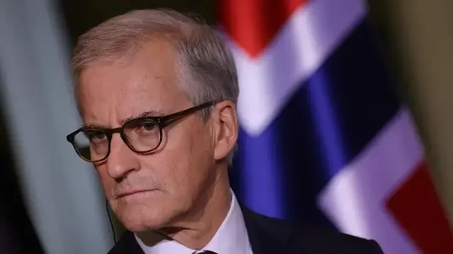 Премьер-министр Норвегии Йонас Гар Стере
