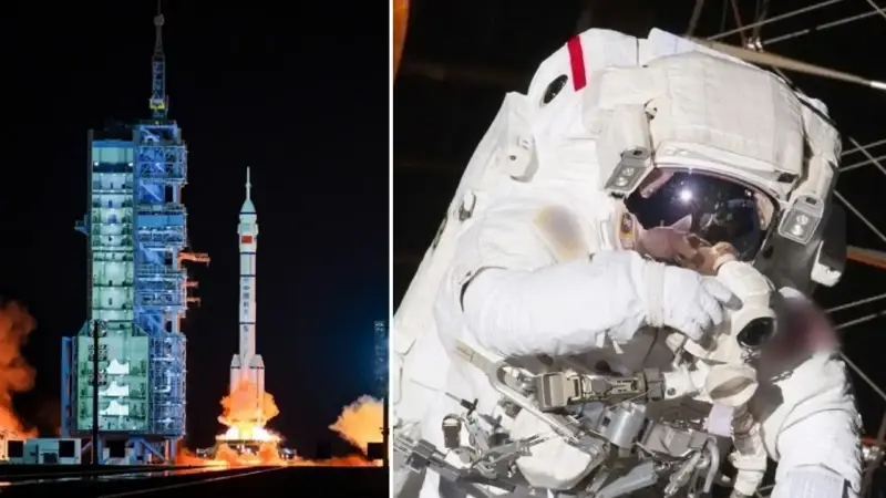 Uzay istasyonundaki görevini tamamlayan taykonot ekibinin 5 Kasım'da yapılması planlanan dönüş seferi, "Şıncou-20" mekiğinde tespit edilen hasar nedeniyle ertelenmişti.