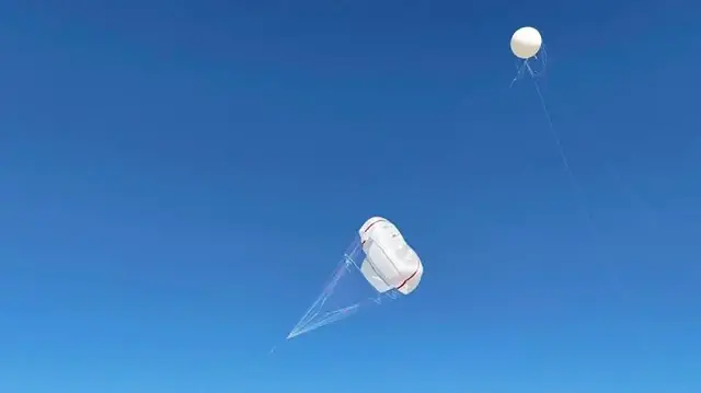 В Китае провели испытания воздушного змея, созданного для генерации электричества