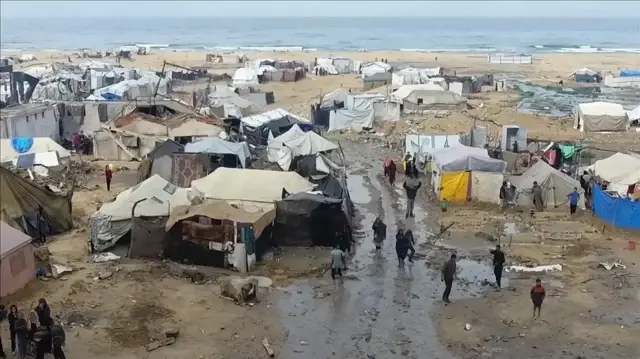 Гуманитарная катастрофа из-за погодных условий в Газе продолжается