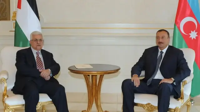 Ильхам Алиев и Махмуд Аббас