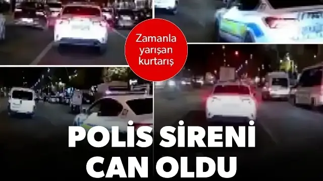 Diyarbakır’da merdivenden düşen kız çocuğu polis eskortuyla hastaneye yetiştirildi