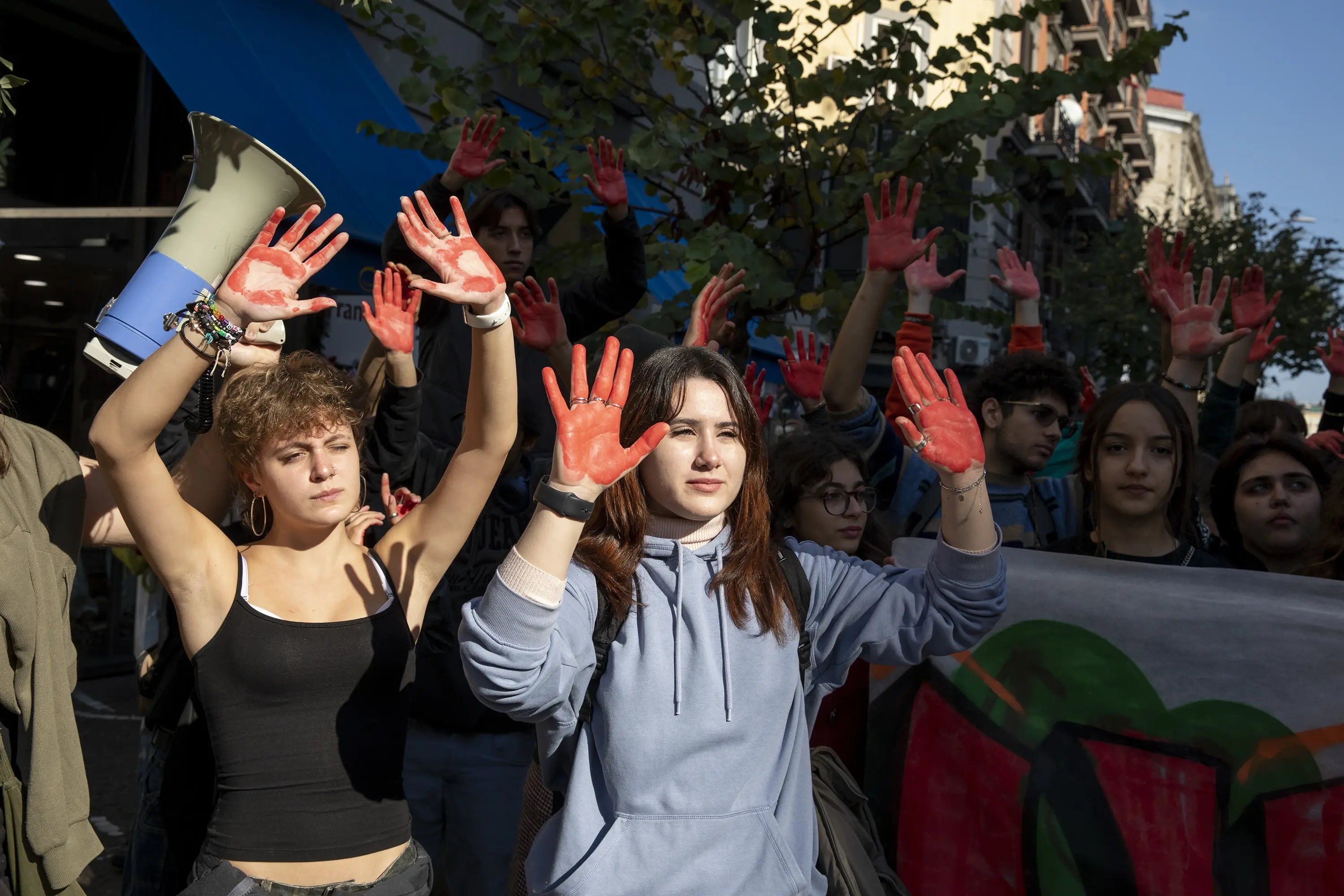 Italian Students Strike Against Government's Pro-Israel Stance

